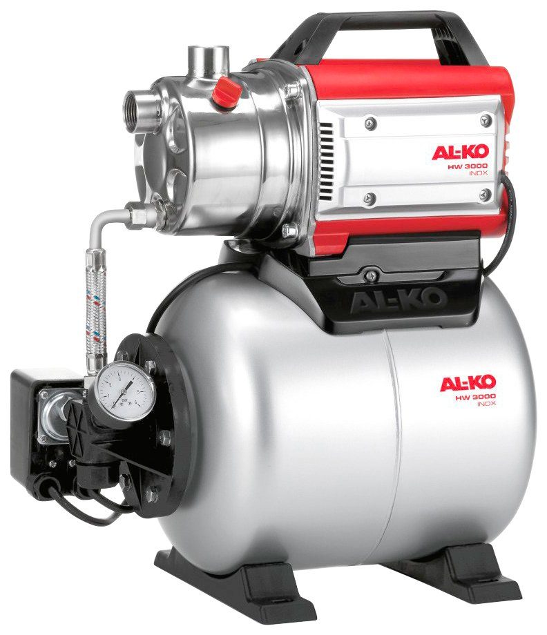 AL-KO Hauswasserwerk HW 3000 Inox Classic, 3.100 l/h max. Fördermenge