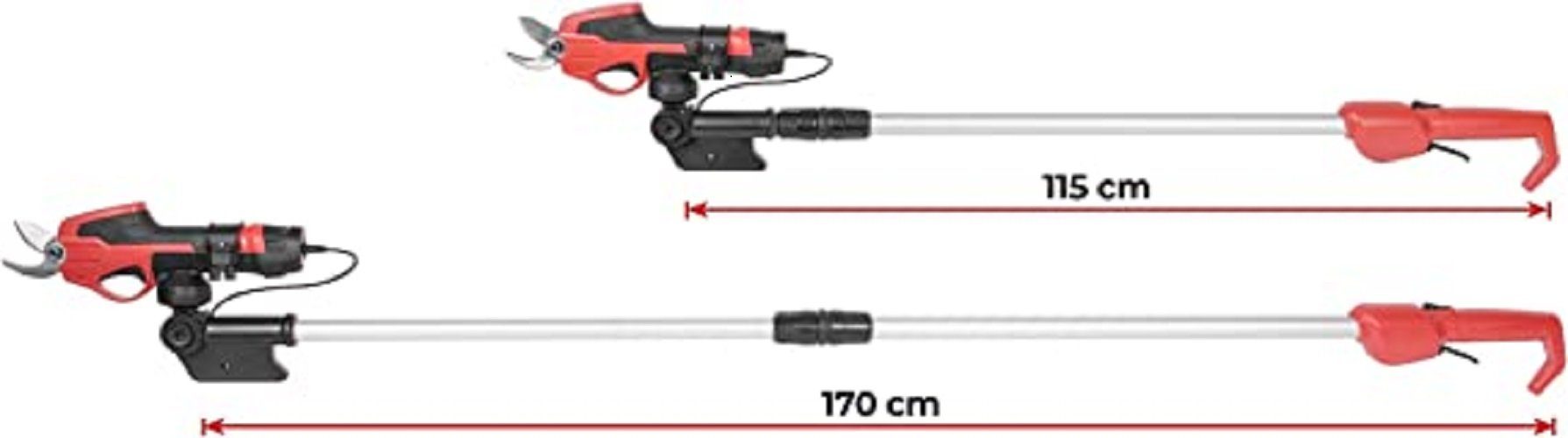 PROREGAL® Akku-Astschere EDWARD elektrische Astschere, Verschiedene Ausführungen
