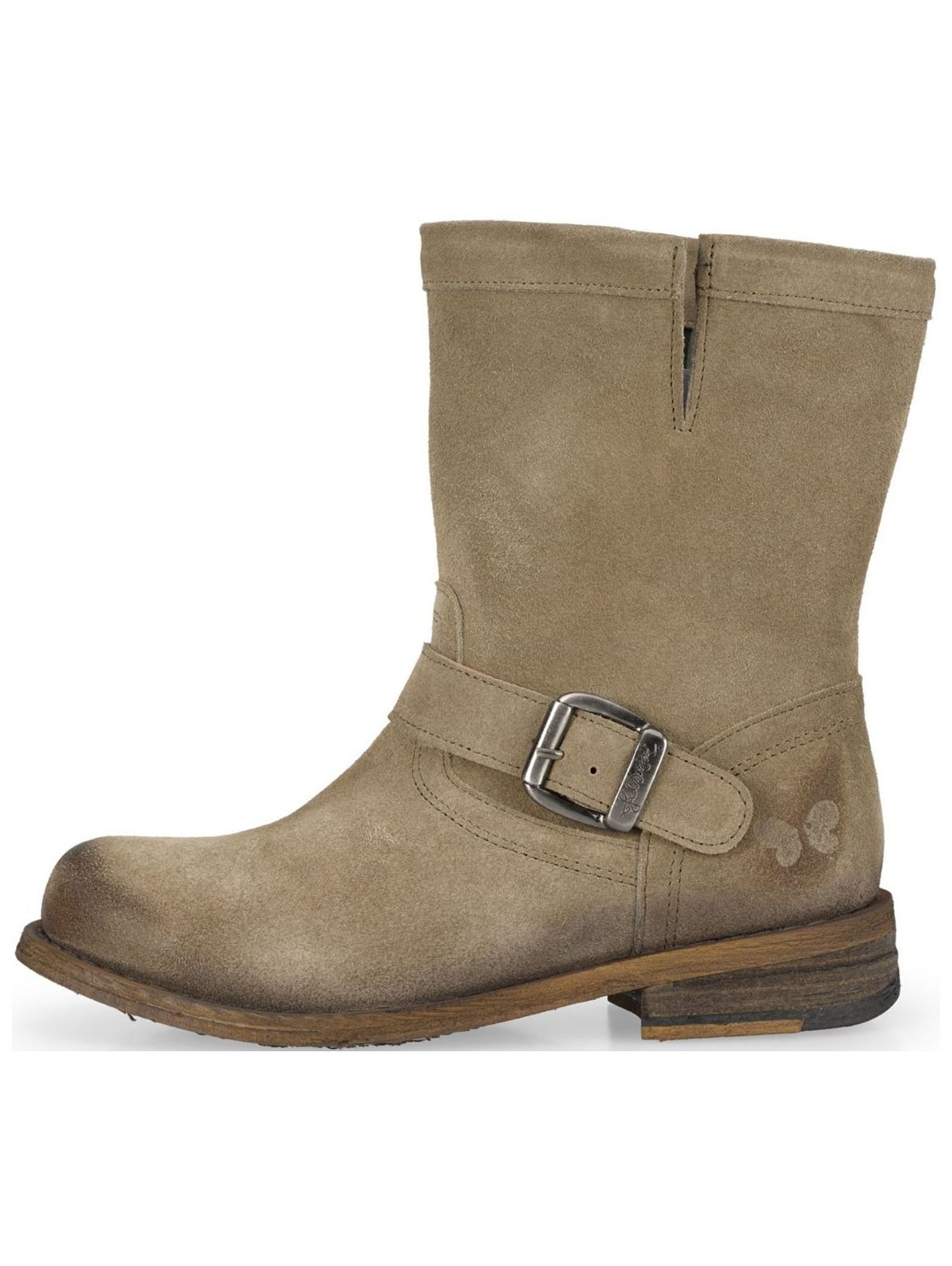 Felmini Wide Fit Stiefelette Leder Stiefelette günstig online kaufen