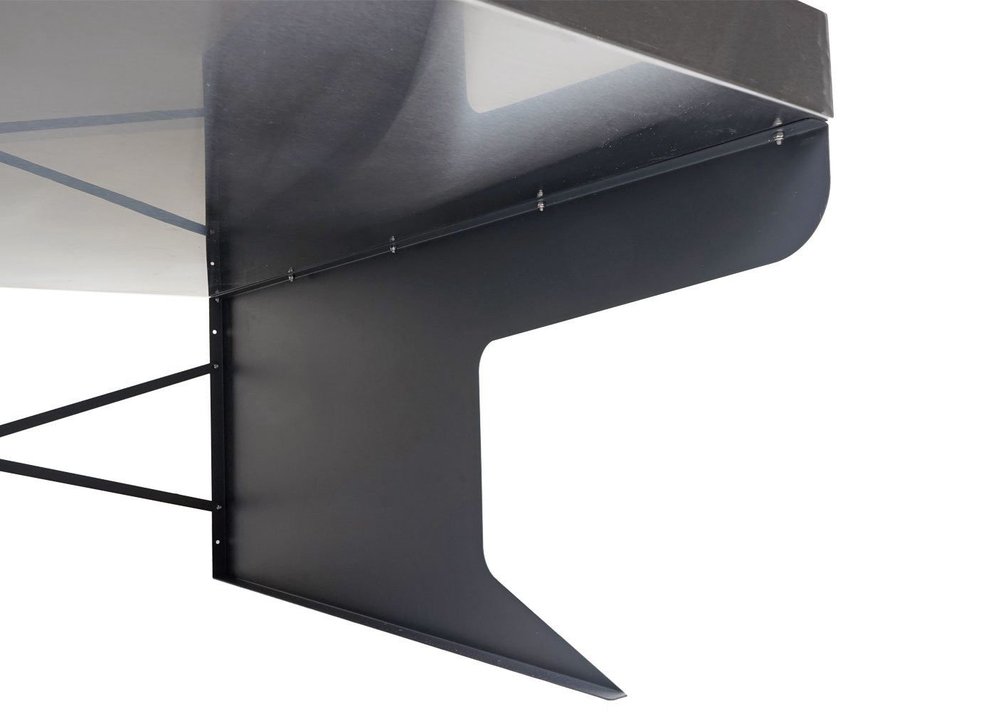 PROREGAL® Mähroboter-Garage XL Unterstand für Rasenmäher mit Pflanzkasten HxBxT 47x70x100cm Metall, BxTxH: 70x100x47 cm