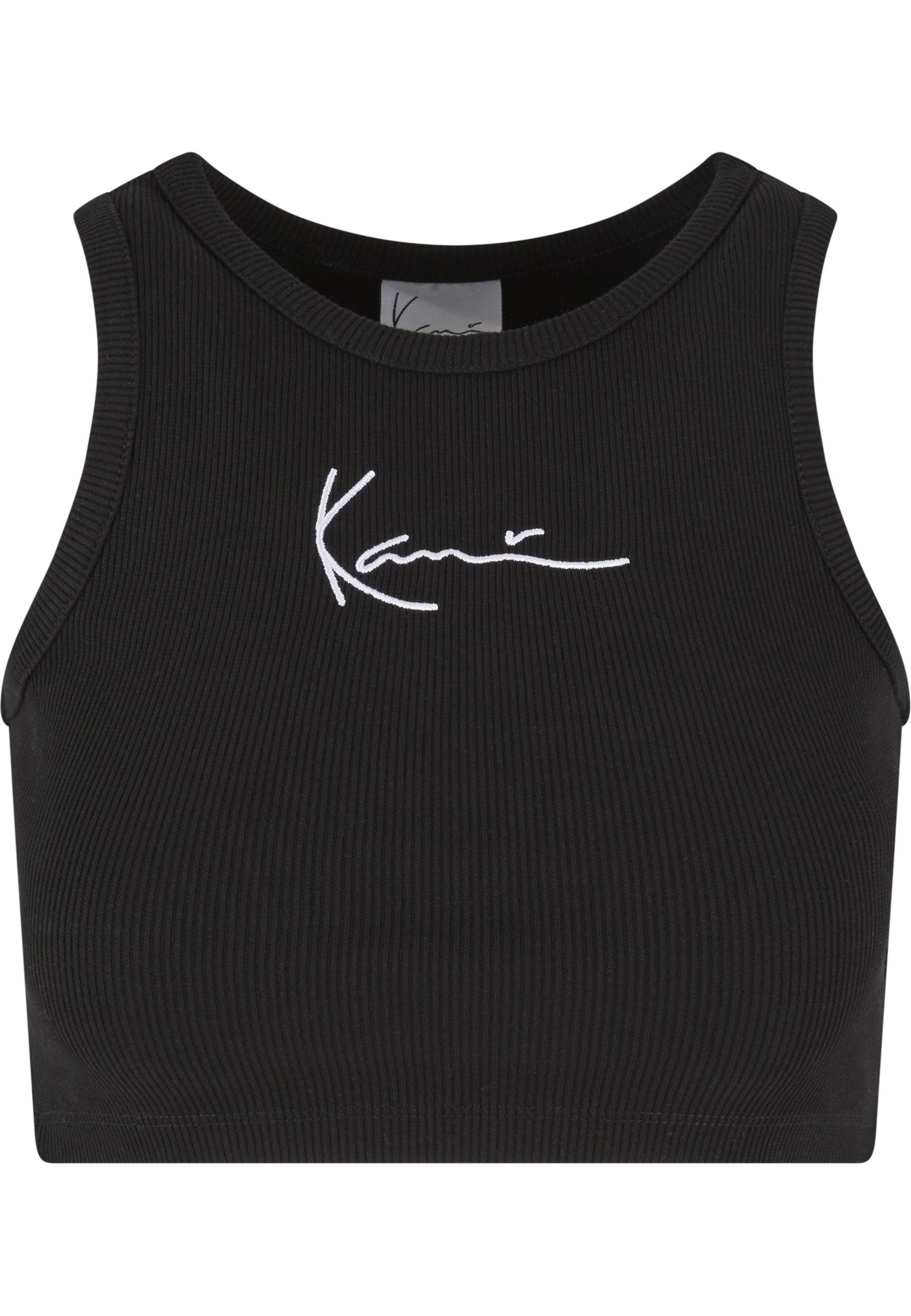 Karl Kani T-Shirt Karl Kani Small Signature Essential Racer Rib Top (1-tlg)