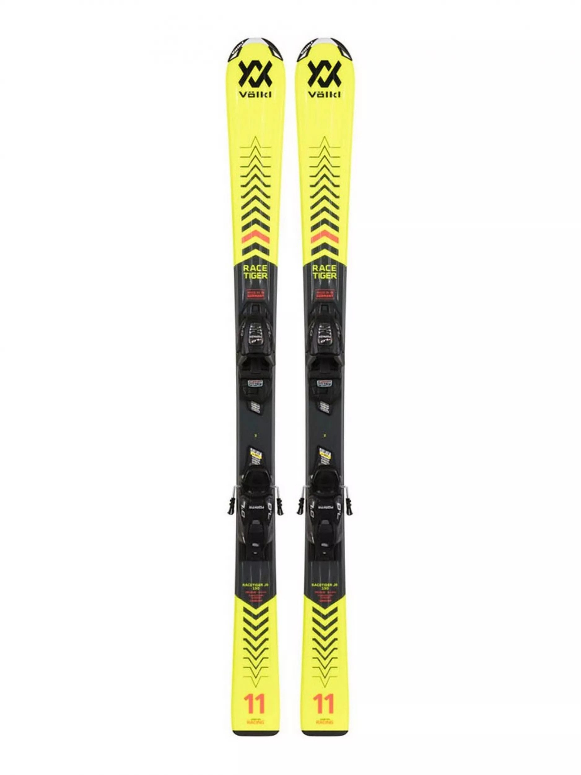 Ski JR RACETIGER YELLOW+4.5 VMOTIO 0 -