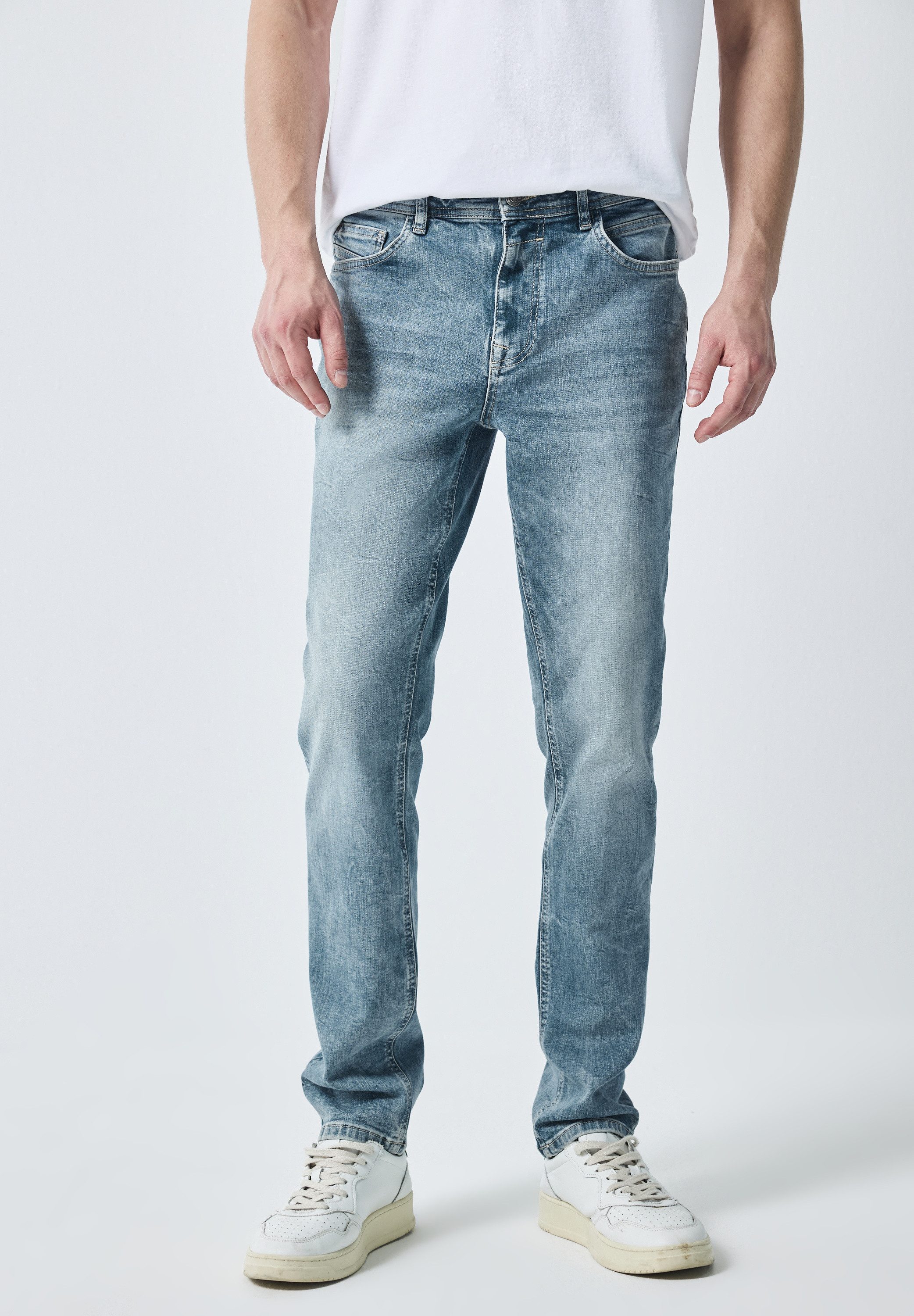 STREET ONE MEN Slim-fit-Jeans 5-Pocket-Style günstig online kaufen