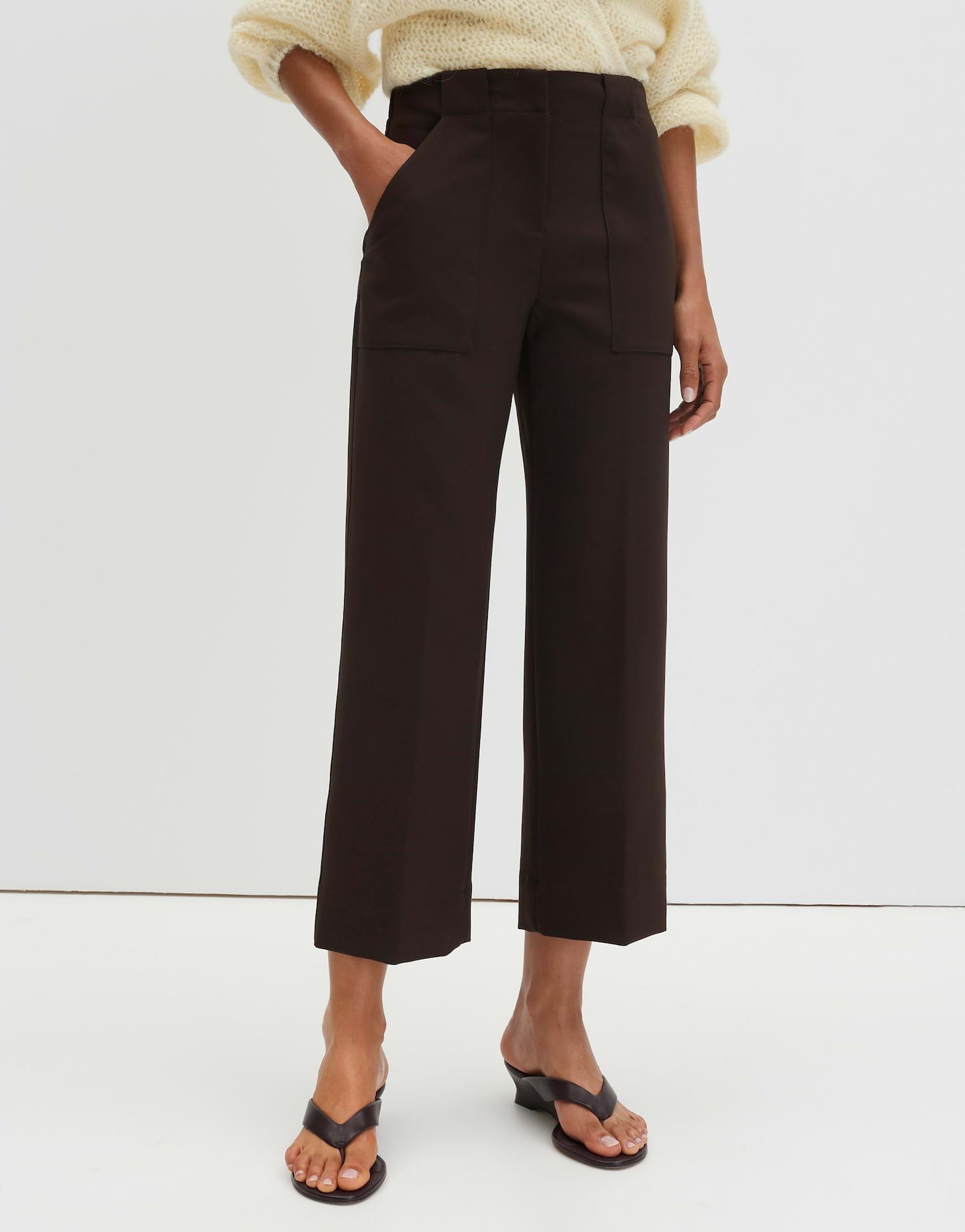Stoffhose CISILIA UTILITY Relaxed mit Komfortbund