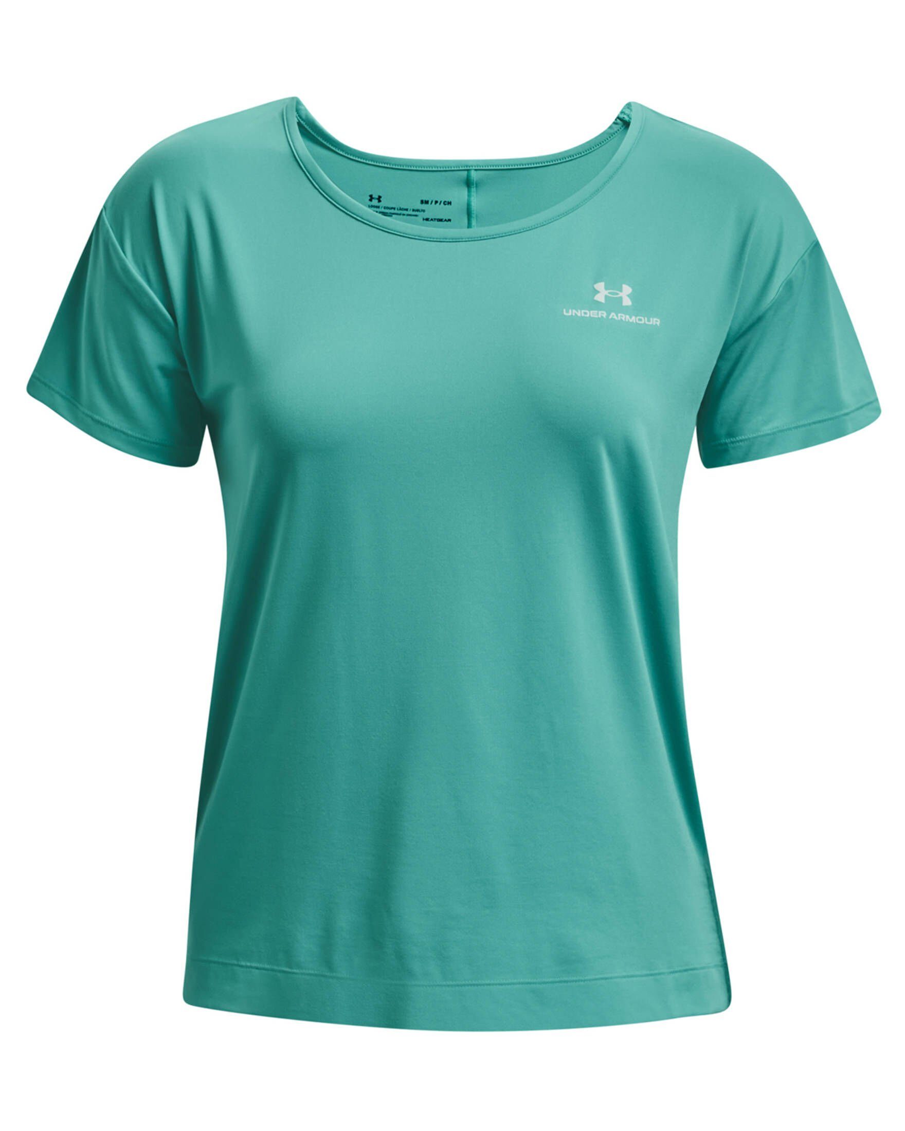 Under Armour® T-Shirt Damen T-Shirt RUSH (1-tlg) smaragd (42)