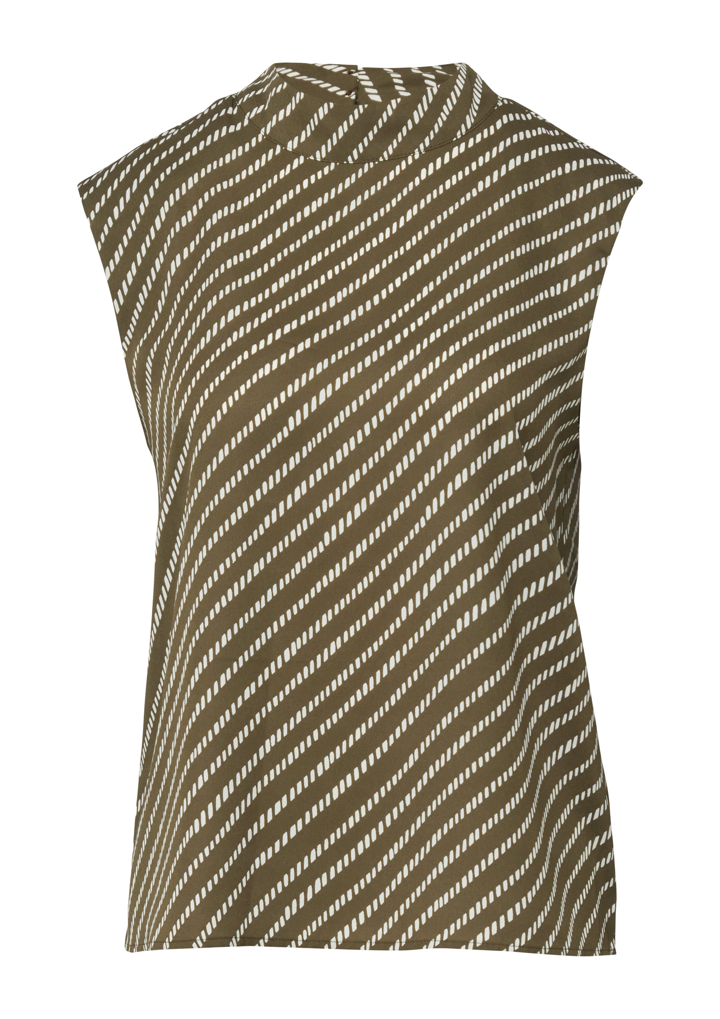 comma Blusentop mit Allover-Print