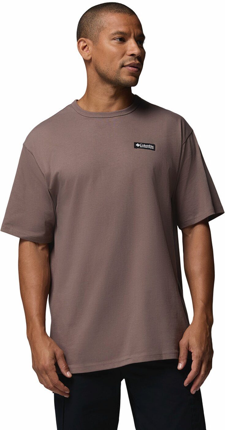 Columbia T-Shirt CSC Heavyweight Back Graphic Tee IRON, PHOTOREAL CMYK