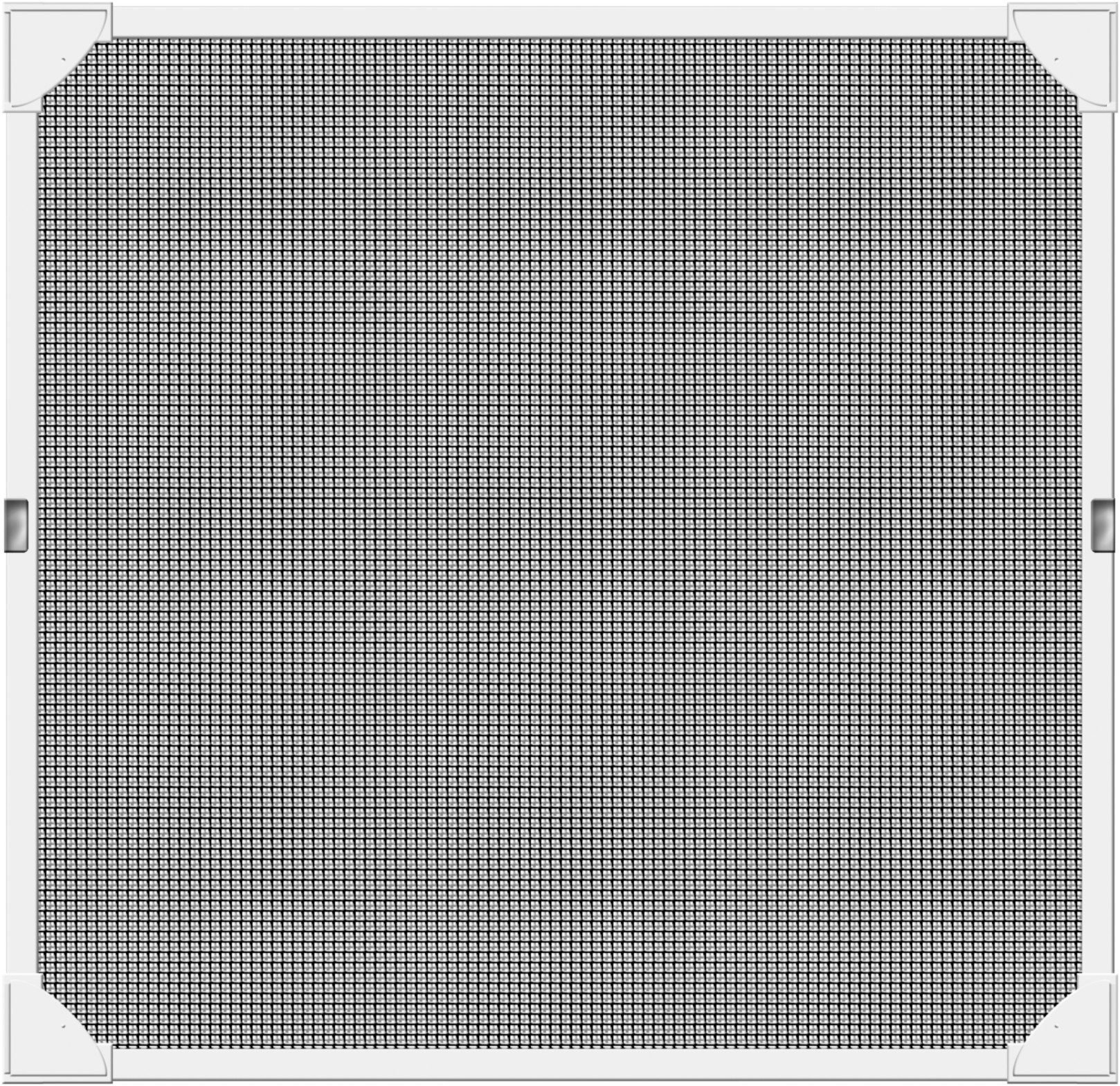 Moskitonetz Schellenberg Plattenspeicher Mit Rahmen Fiberglas Weiß (100 X 1 günstig online kaufen