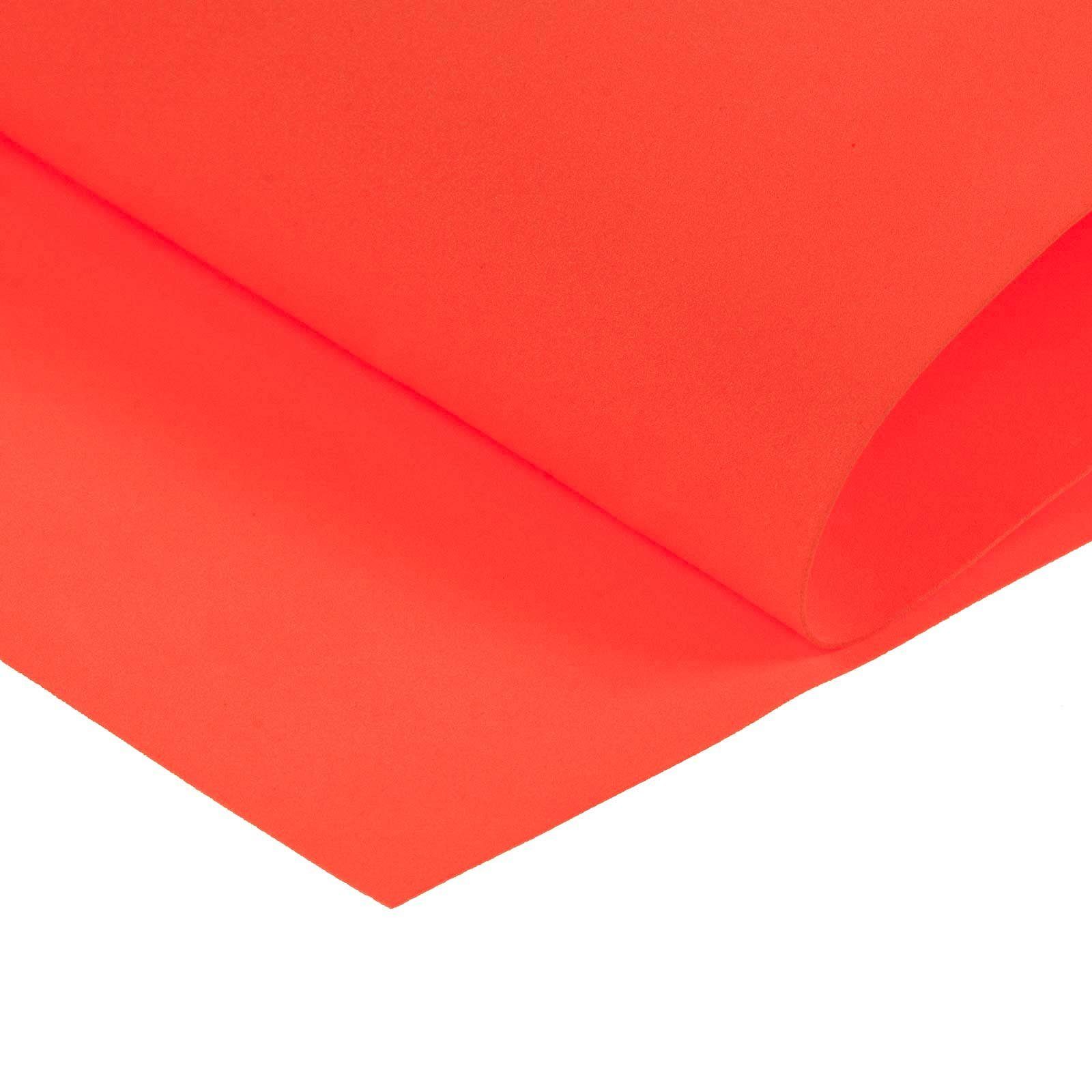 maDDma Schaumgummi 5 Bogen formbares Schaumgummi, ziegelrot