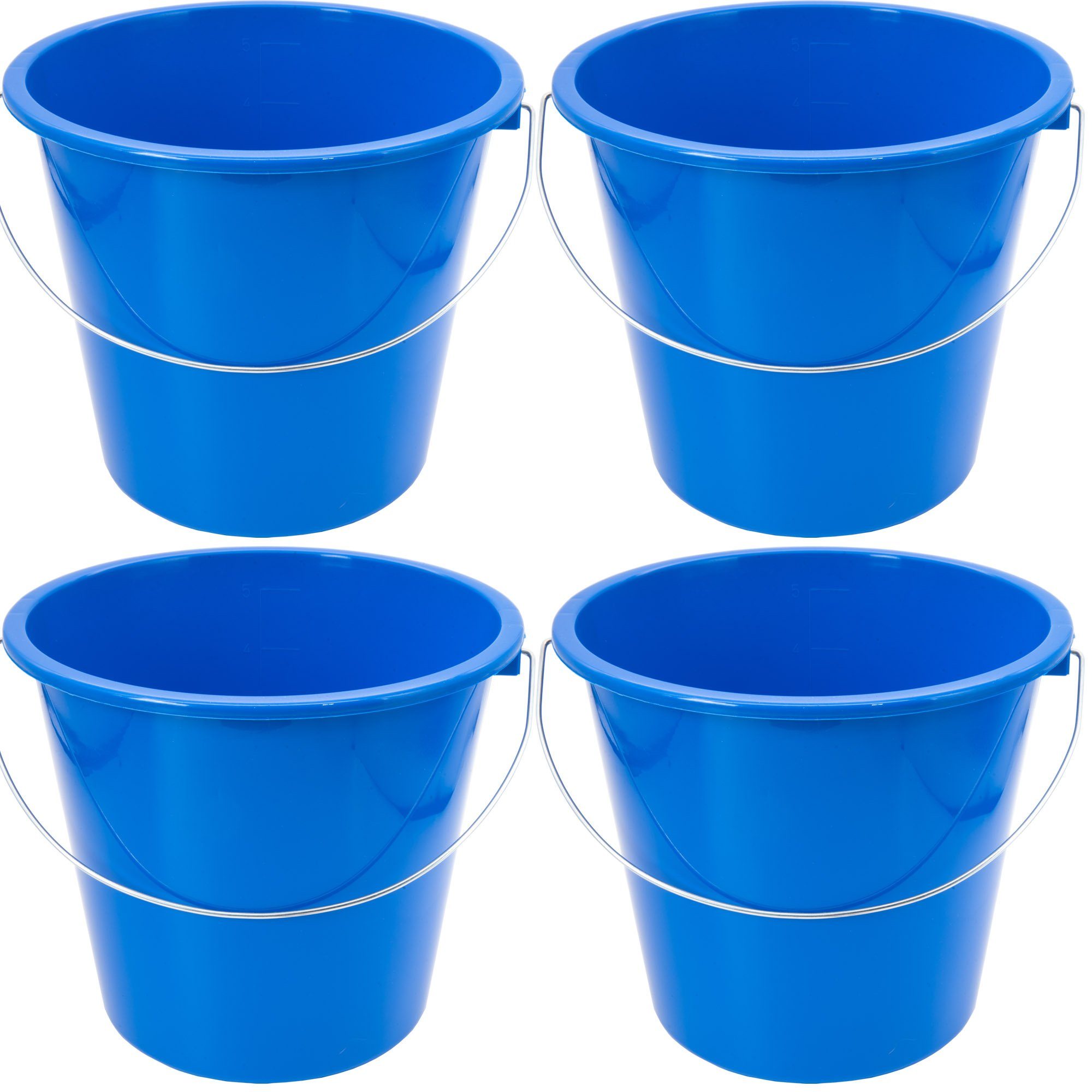 Putzeimer Eimer 5 Liter Putzeimer Haushaltseimer Wassereimer