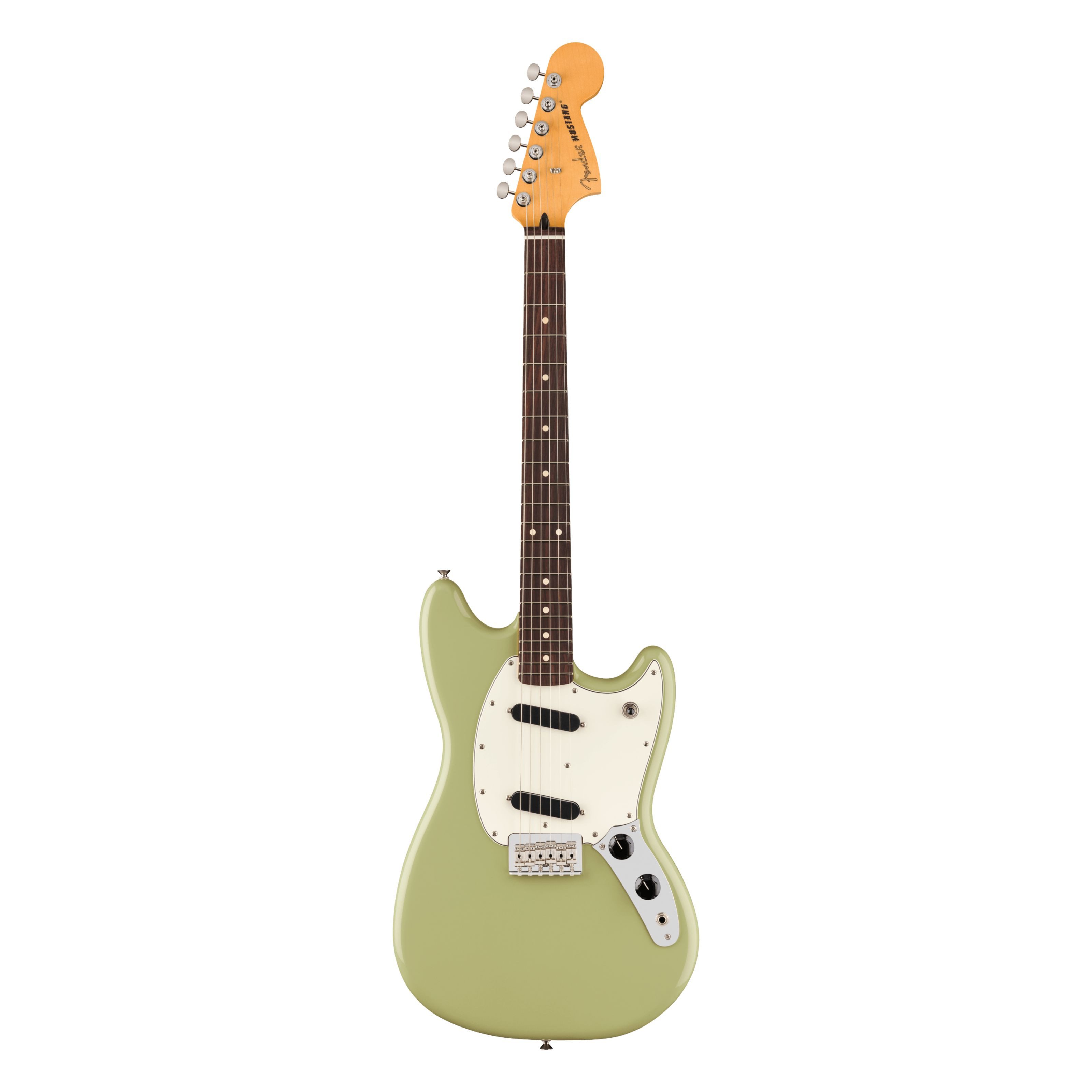 Fender E-Gitarre, E-Gitarren, Andere Modelle, Player II Mustang RW Birch Green - E-Gitarre