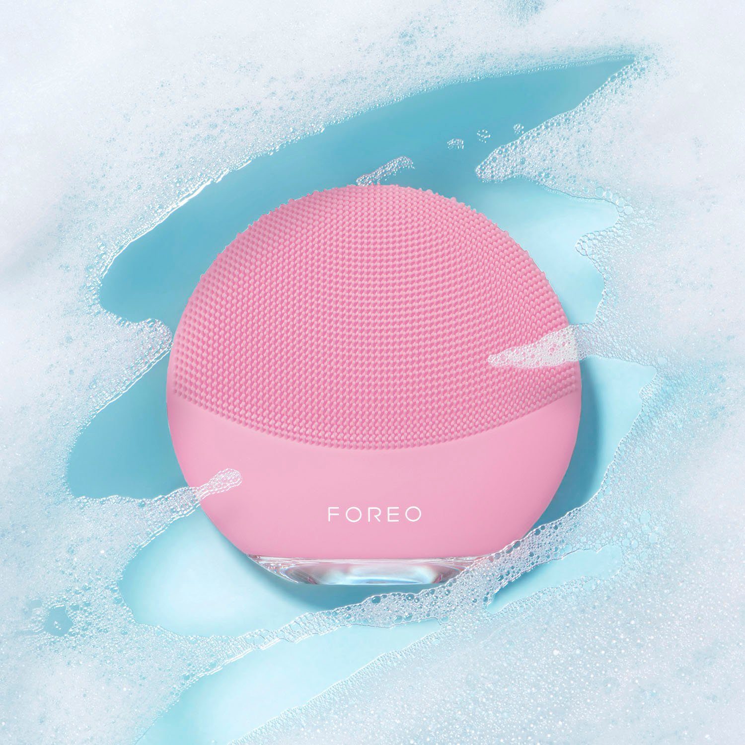 FOREO Elektrische Pink mini 4 Pearl LUNA™ Gesichtsreinigungsbürste