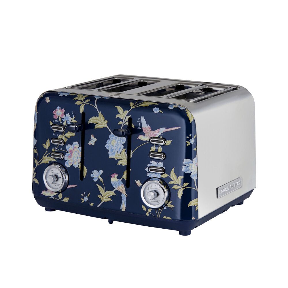 LAURA ASHLEY Toaster Laura Ashley 4 Scheiben-Toaster, 7 Stufen – Elveden Marine Design VQ, 1850.00 W