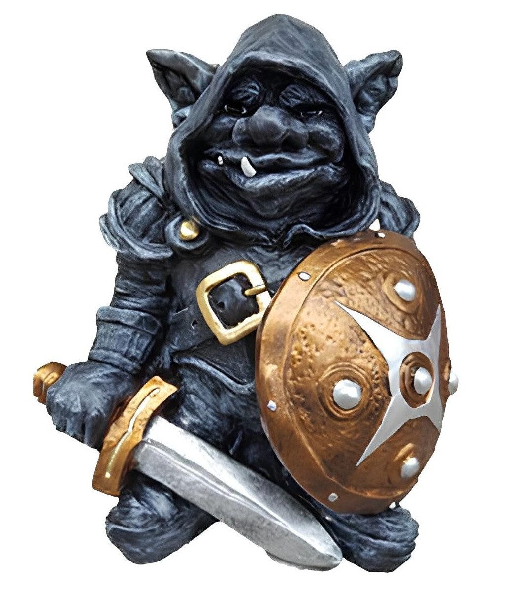 JVmoebel Skulptur Deko Figur Statue Skulptur 48 cm FIguren Statuen Skulpturen Kämpfer (SKULPTUR MATERIAL: ACRYL 48 CM Höhe), Made in Europa