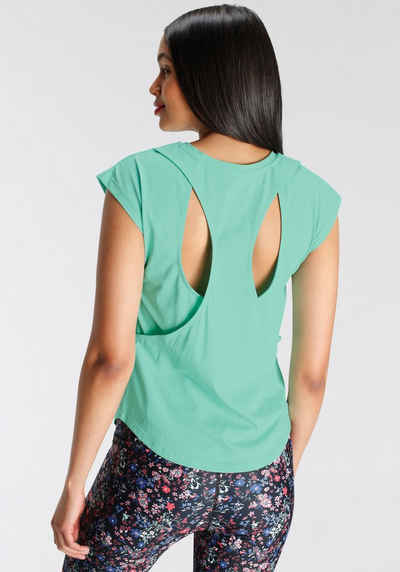 FAYN SPORTS Yoga & Relax Shirt Cut Out Racerback Detail hinten