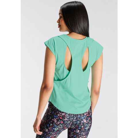 FAYN SPORTS Yoga & Relax Shirt Cut Out Racerback Detail hinten