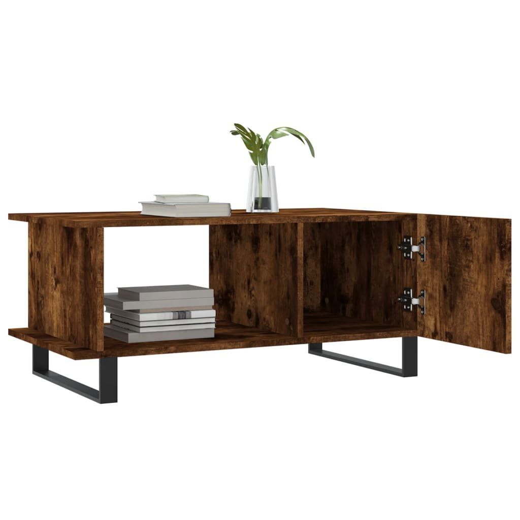 vidaXL Couchtisch Couchtisch Räuchereiche 90x50x40 | Holzwerkstoff (1-St) Räuchereiche cm Räuchereiche