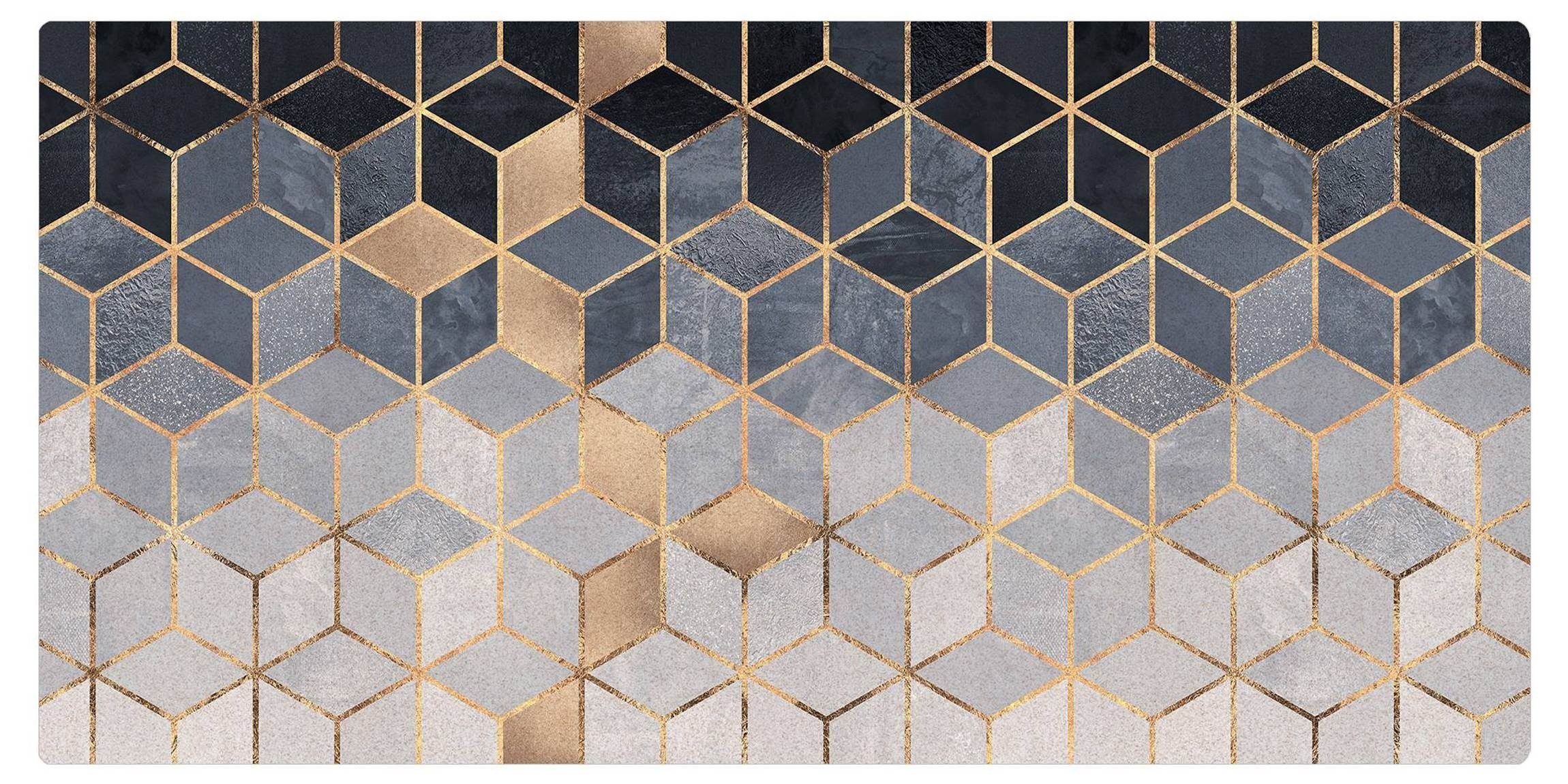 Bilderdepot24 Läufer Teppich Kork Flur Küche 3D Abstrakt funktional lang modern funktional