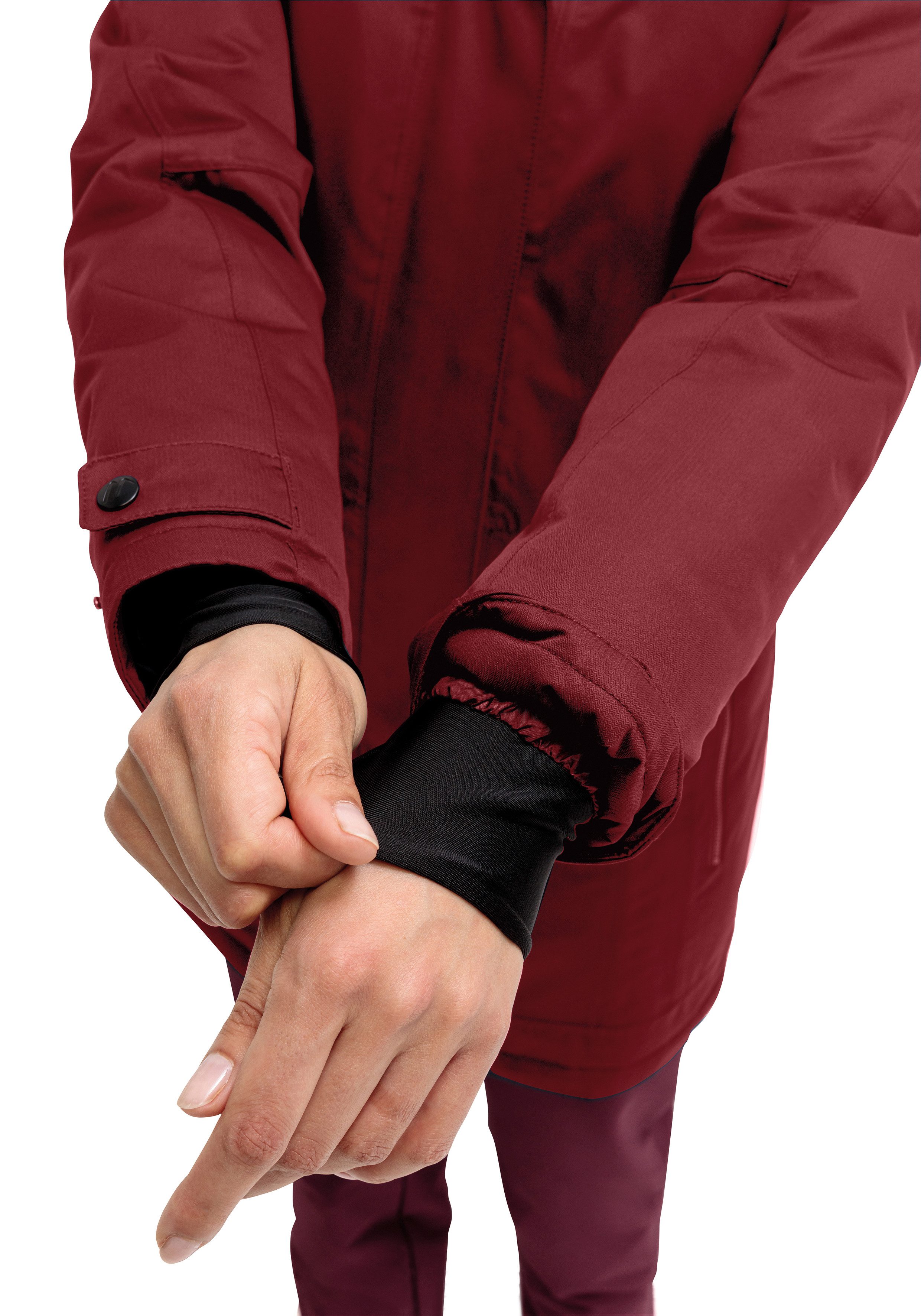 Maier Sports Winterjacke Lisa 2.1 Damen Mantel, atmungsaktiver Wintermantel, wasserdicht, Regular Fit – Bild 2 von 5