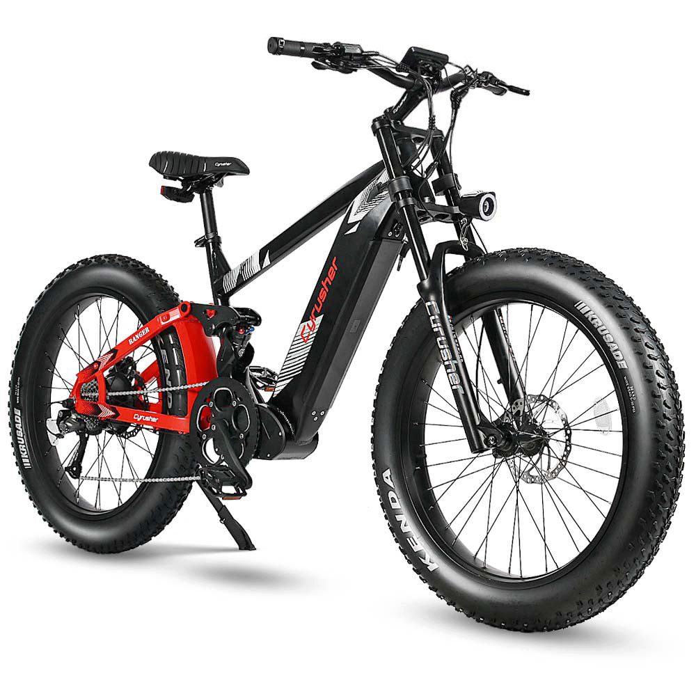 DOTMALL E Bike Cyrusher Ranger All Terrain Elektrofahrrad 52V 20Ah.Drehmoment Sensor