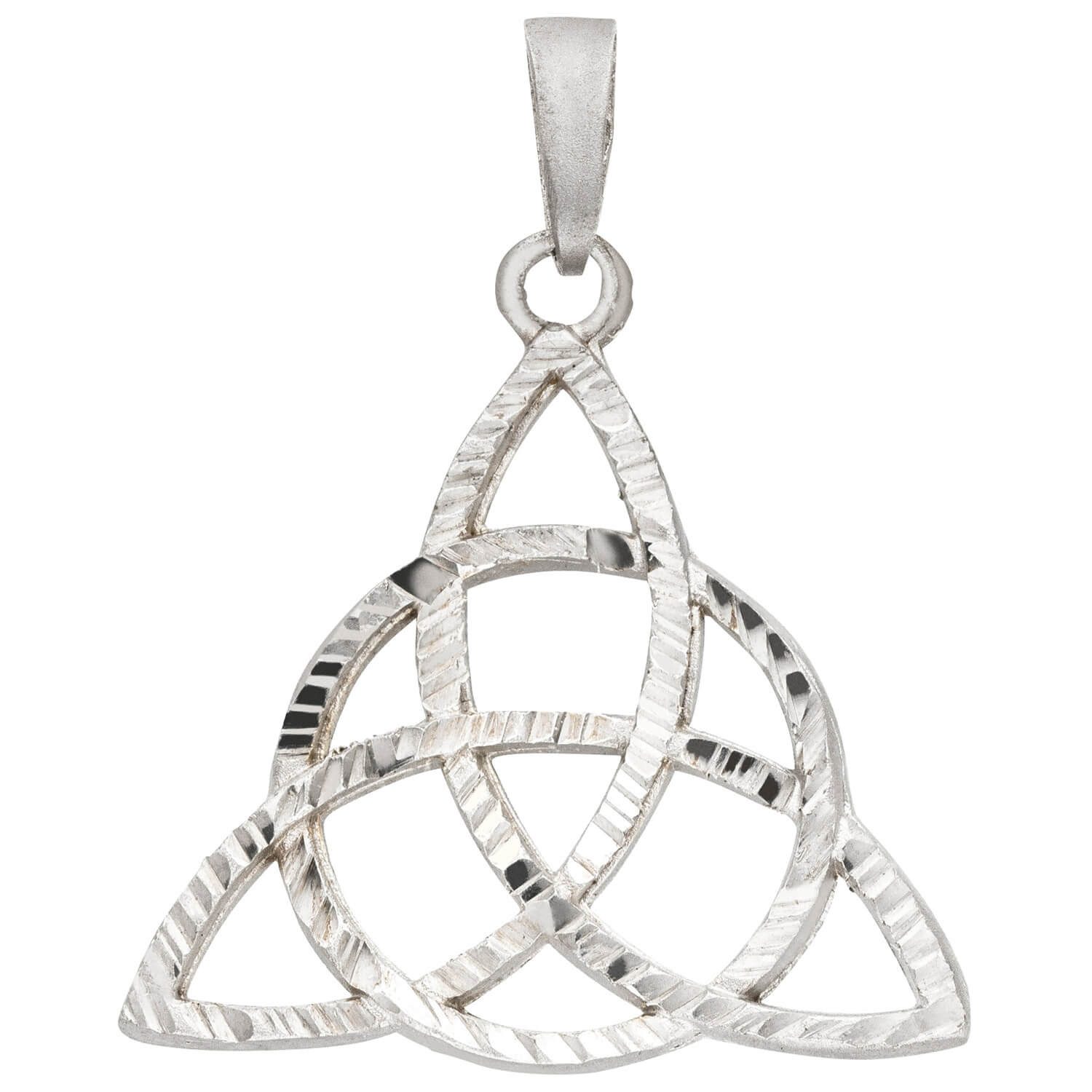 Kettenanhänger Anhänger Triquetra aus 925 Silber