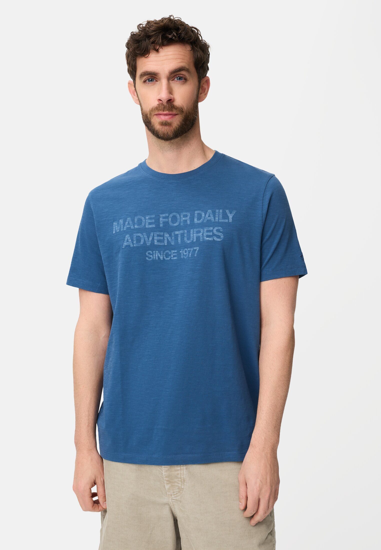 camel active T-Shirt mit reflektierenden Details Kurzarm