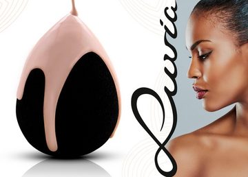 Luvia Cosmetics Make-up Schwamm Make-up Blending Sponge Set-Black, 2 tlg.