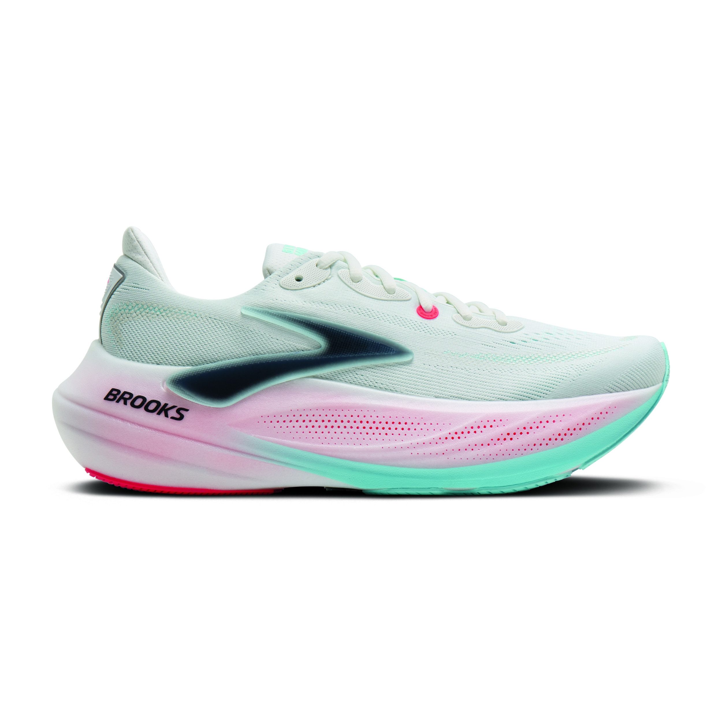 Brooks Glycerin Max 3 Blanc/TechnoBlue/Charcoal Laufschuh