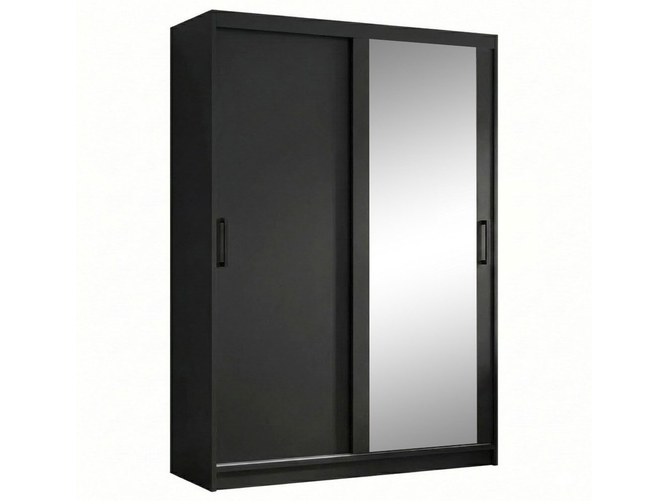 Beautysofa Kleiderschrank HELA moderner Kleiderschrank mit Spiegel (Schiebetürenschrank mit Kleiderstange und Regalböden, Schrank für Schlafzimmer, Flur & Ankleidezimmer) wahlweise ohne oder mit Schubkasteneinsätzen