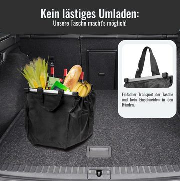 achilles Einkaufsbeutel Easy-Carrier Einkaufswagentasche mit Kühlfunktion und Flaschenfächern, 40 l