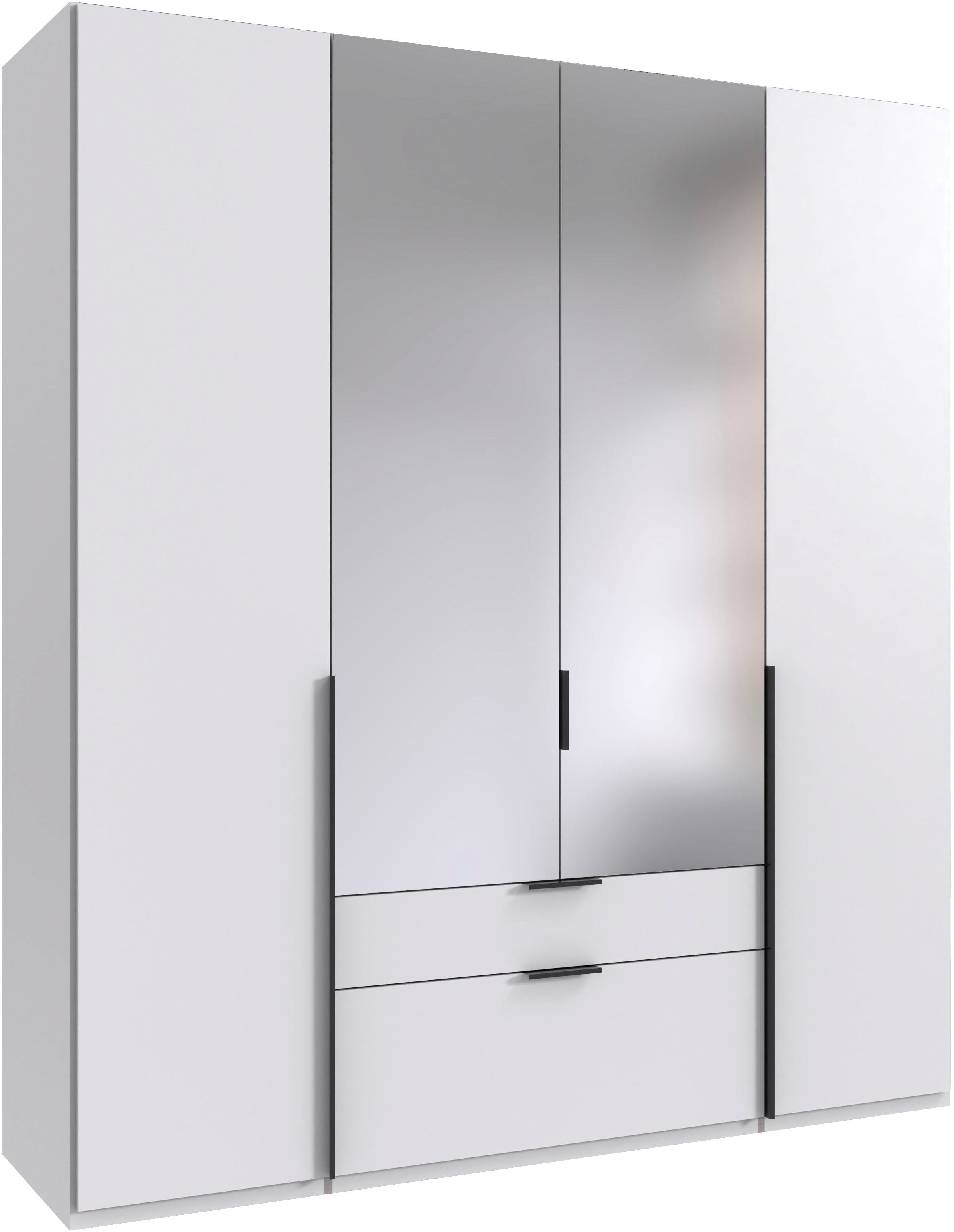 Wimex Drehtürenschrank "Mugano", (mit langen oder kurzen Griffen aus Metall günstig online kaufen