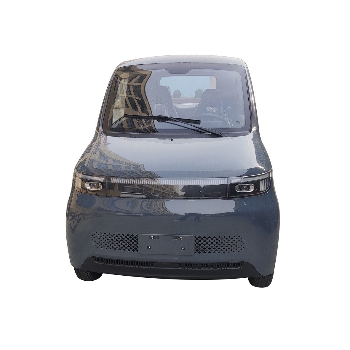 Urban Hopper E-Motorroller Elektro-Kabinenroller Urban Hopper Twin Plus 4-Rad Microcar 2-Sitzer, 4000 W, 45 km/h, 2 Sitze nebeneinander, mit Heckklappe Blei-Gel ca. 85 km