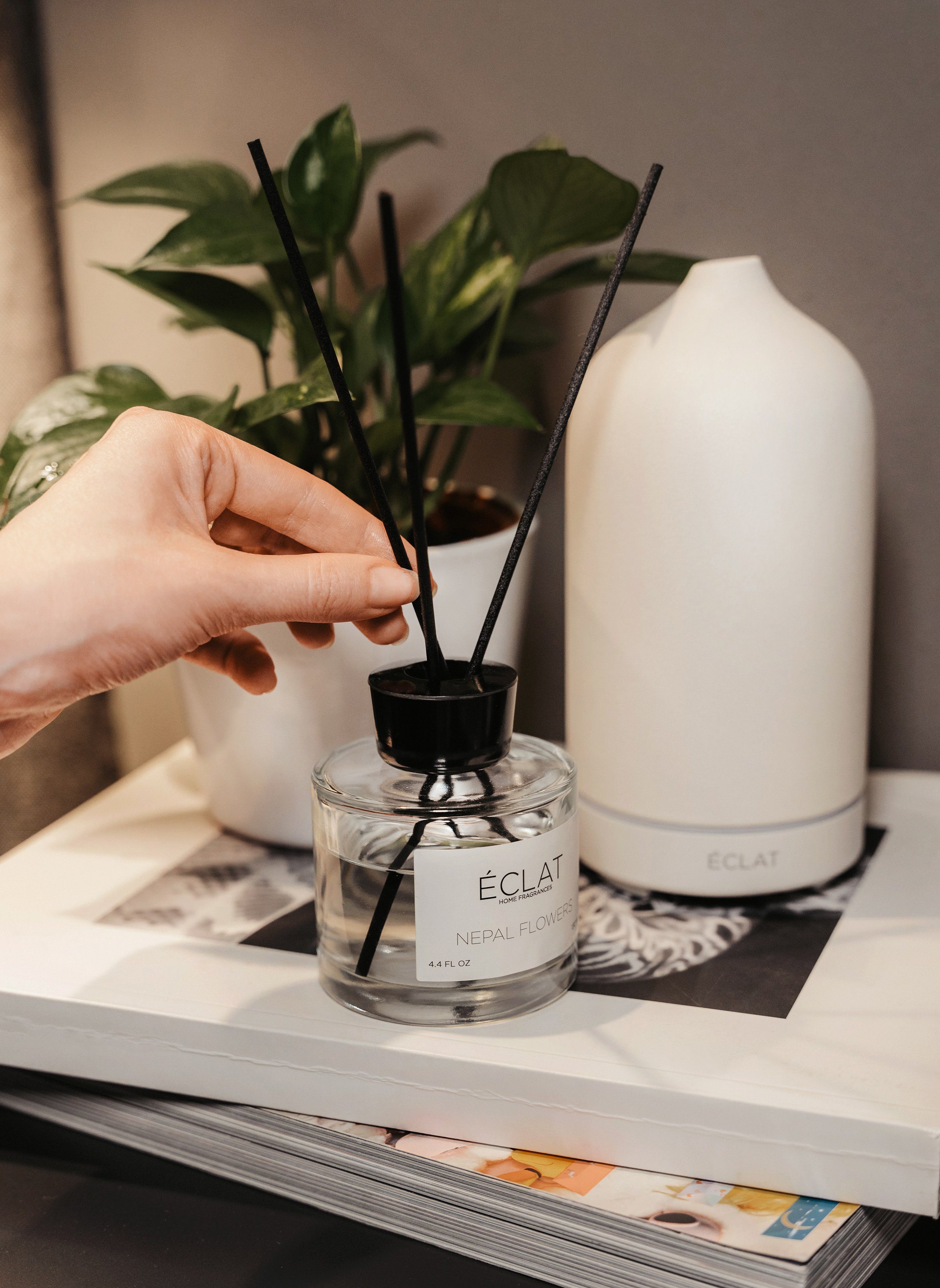 ÉCLAT Raumduft ECLAT Karma - Raumduft Diffusor Lufterfrischer mit Stäbchen