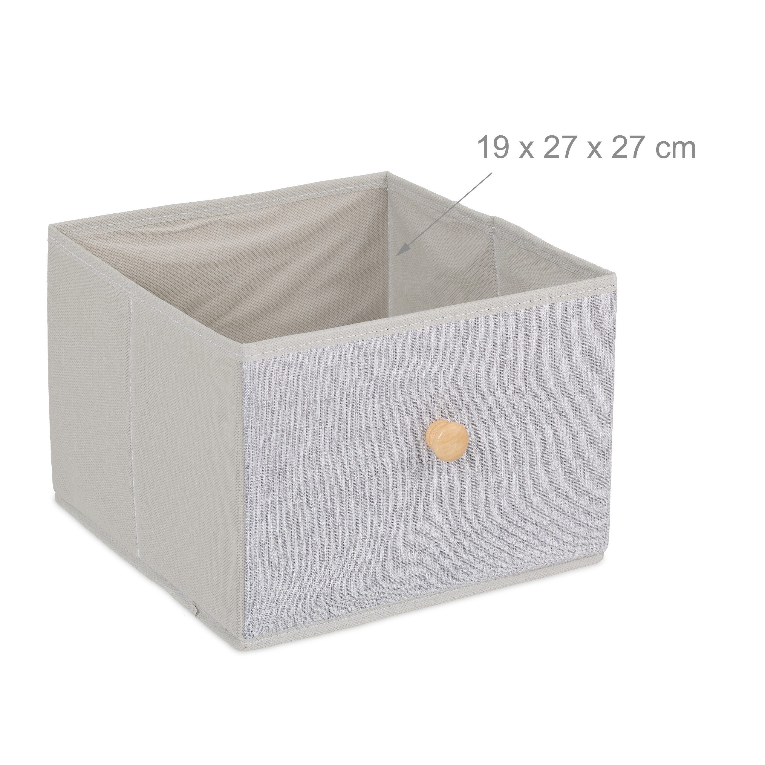 relaxdays Kommode 6 Schublade, A