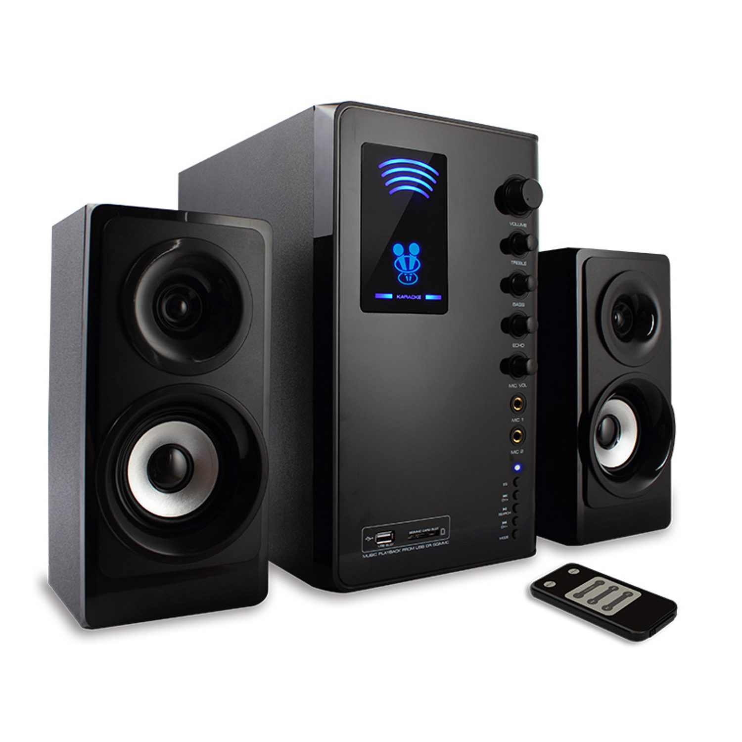 Tracer Tracer Tumba Bluetooth 5.1 Bluetooth-Lautsprecher (35 W, FM-Radio, Fernbedienung)