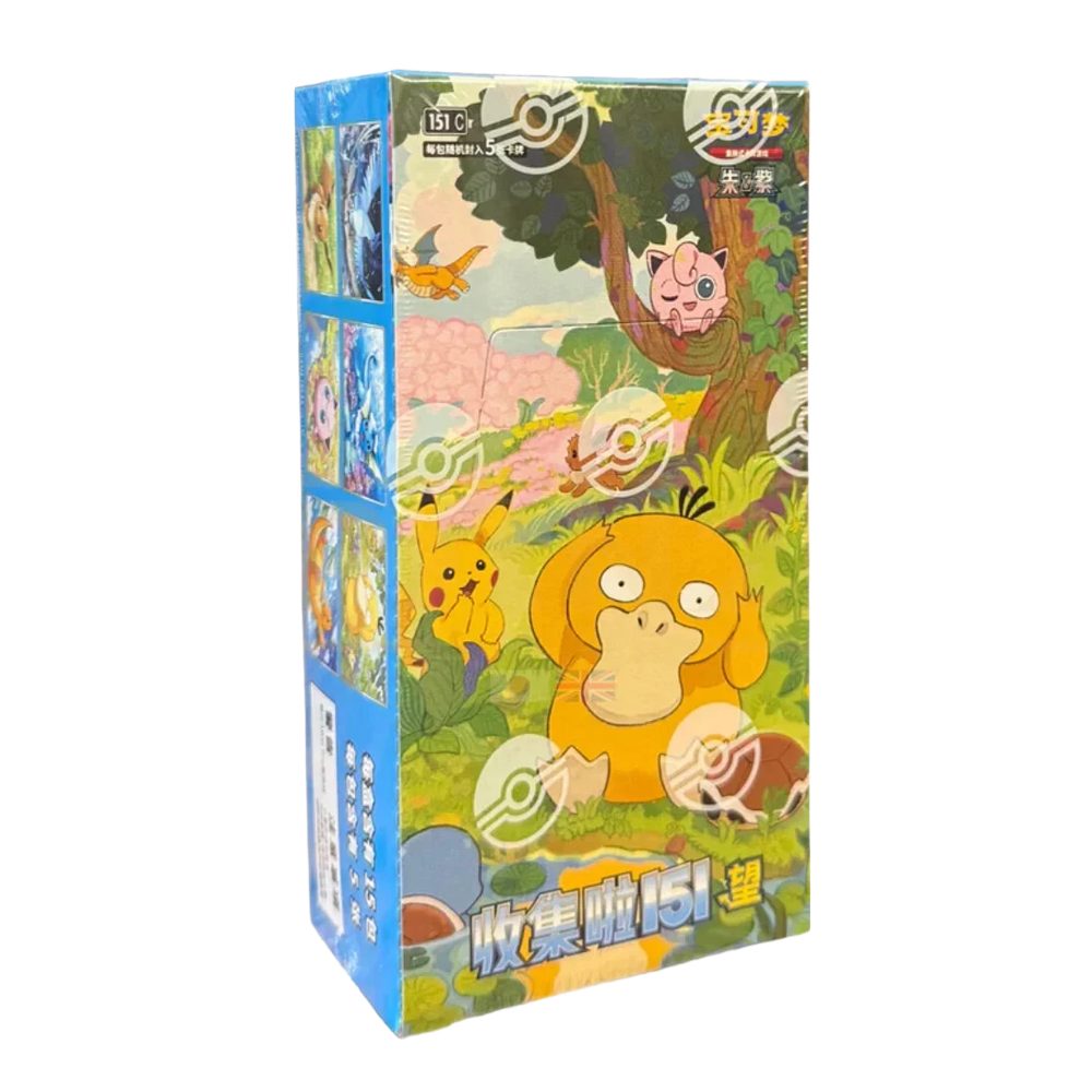The Pokémon Company Sammelkarte Pokemon Collect 151 Hope Slim Booster Box Chinesisch