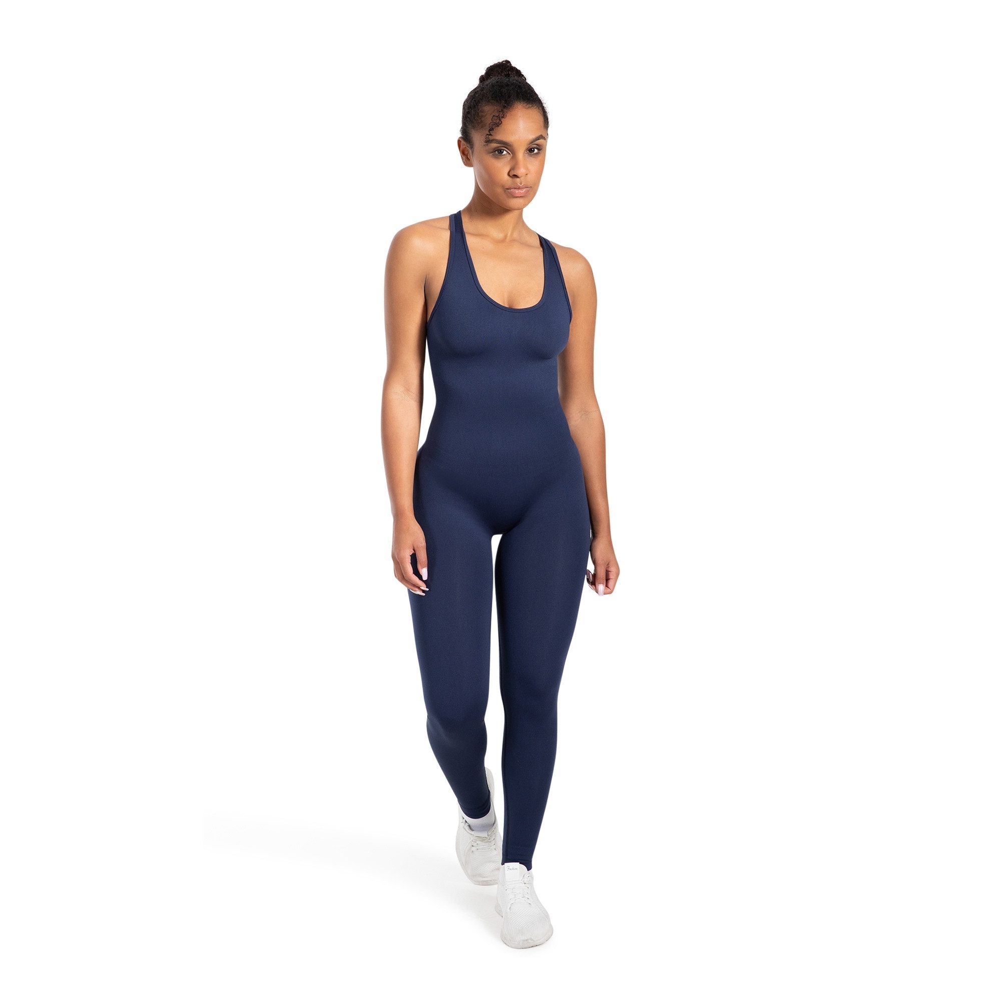 Smilodox Jumpsuit Elsie, Seamless Einteiler, Racerback, Ganzkörperanzug fig günstig online kaufen