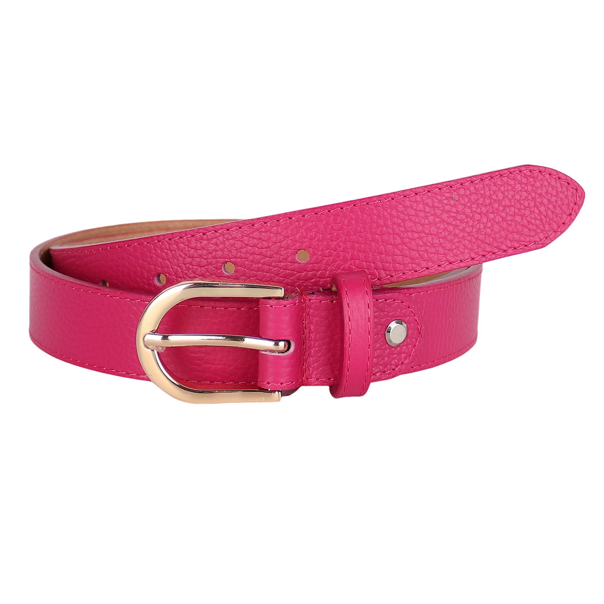 MIRROSI Ledergürtel Damen Herren Gürtel, Made in Italy, 3cm breit (Passt fast zu jeder Hosenschlaufe, aus Echtem Leder)