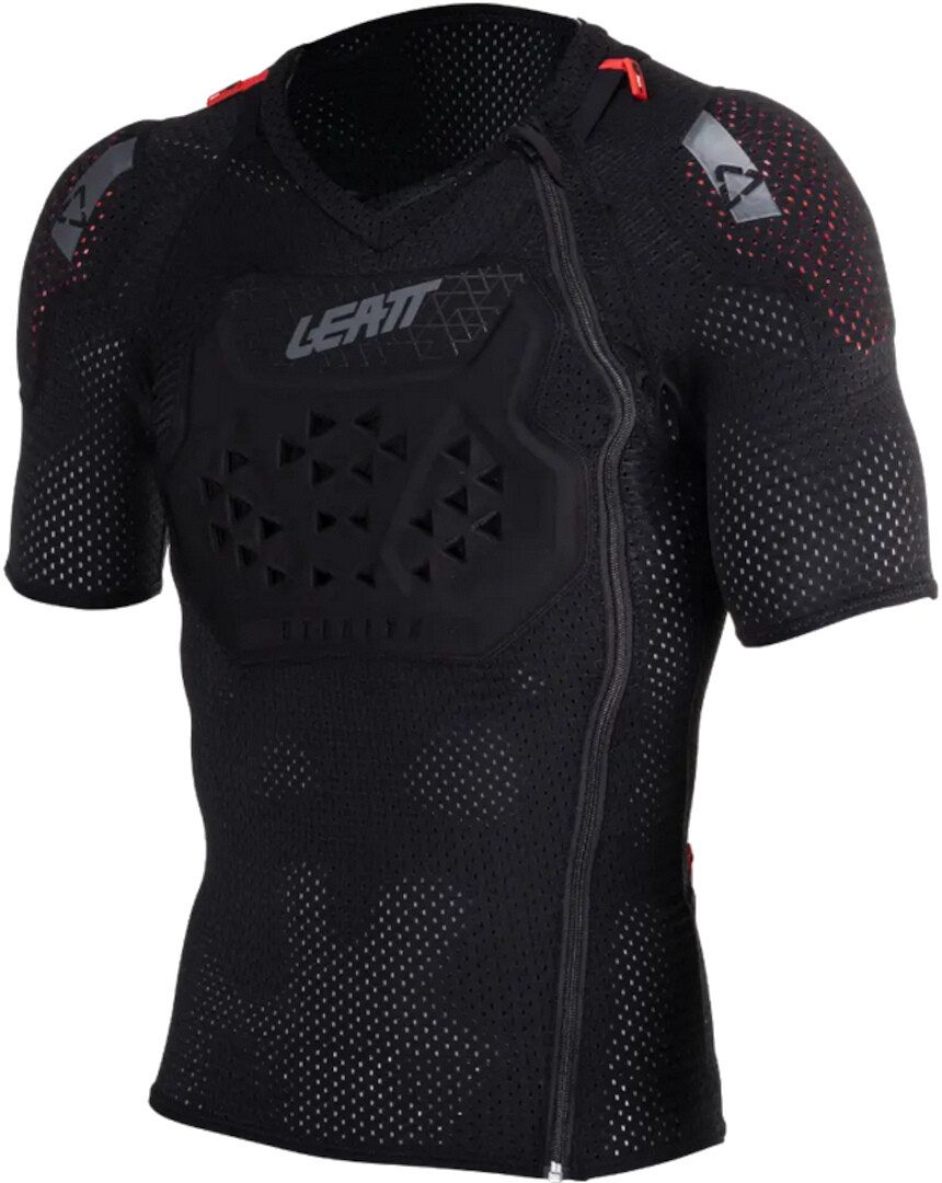 Leatt Protektorenjacke Body Tee ReaFlex Stealth kurzarm Protektorenjacke, belüftet protektoren