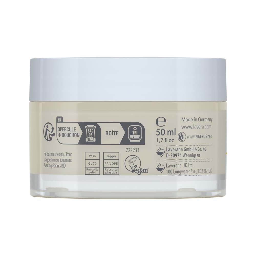 lavera Feuchtigkeitscreme Basis Sensitiv - Anti Falten Feuchtigkeitscreme 50ml