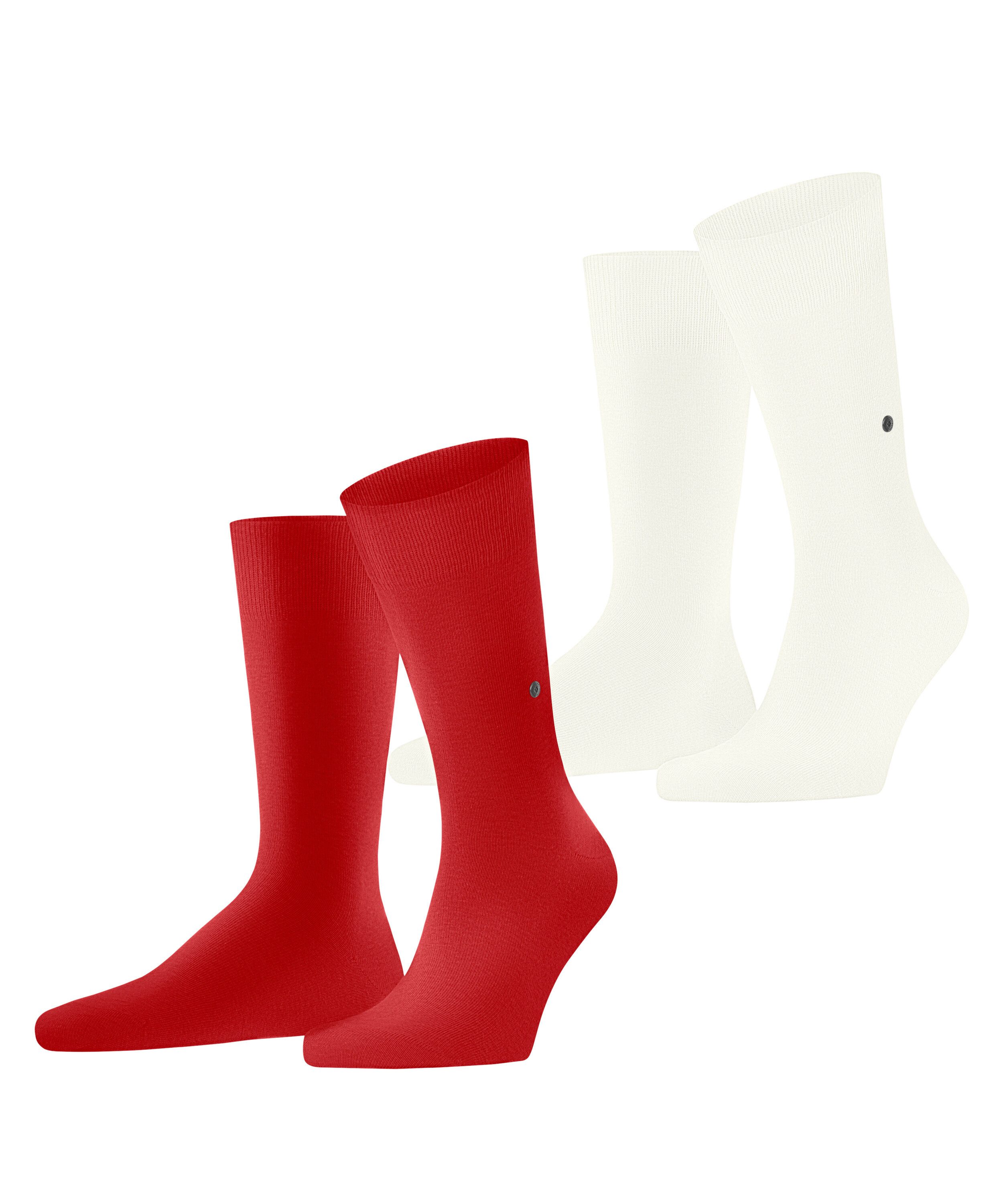 Burlington Socken Burlington Everyday 2-Pack Herren (2-Paar) aus weicher gekämmter Baumwolle von Burlington