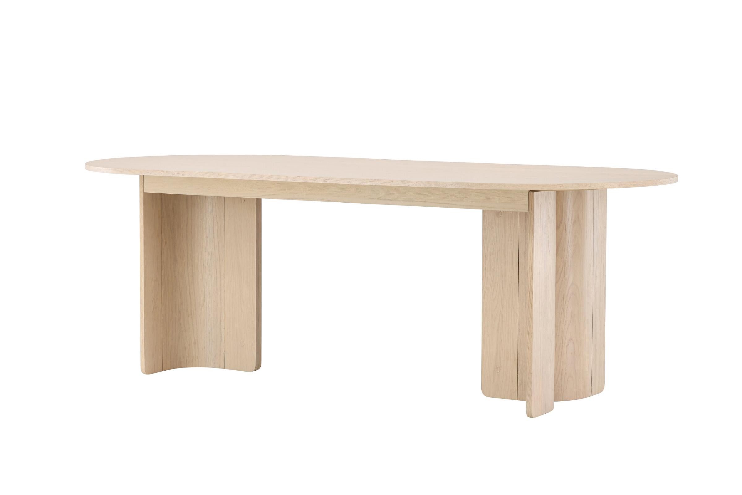 Venture Home Esstisch Tyresö Esstisch 100x220 cm Whitewash. (1-St)