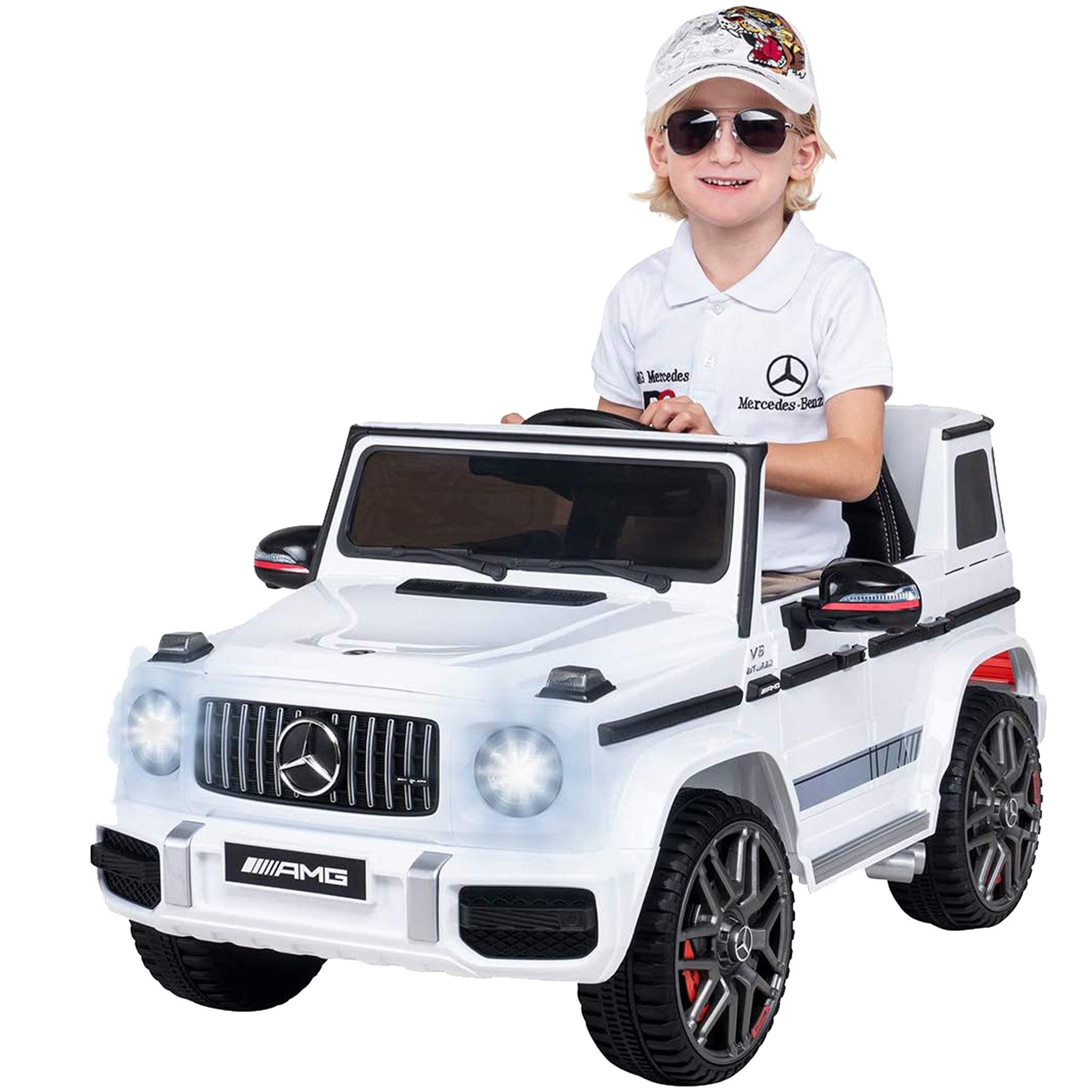 Elektro-Kinderauto Mercedes Benz AMG G63, Kinder Elektro Auto ab 3 Jahre