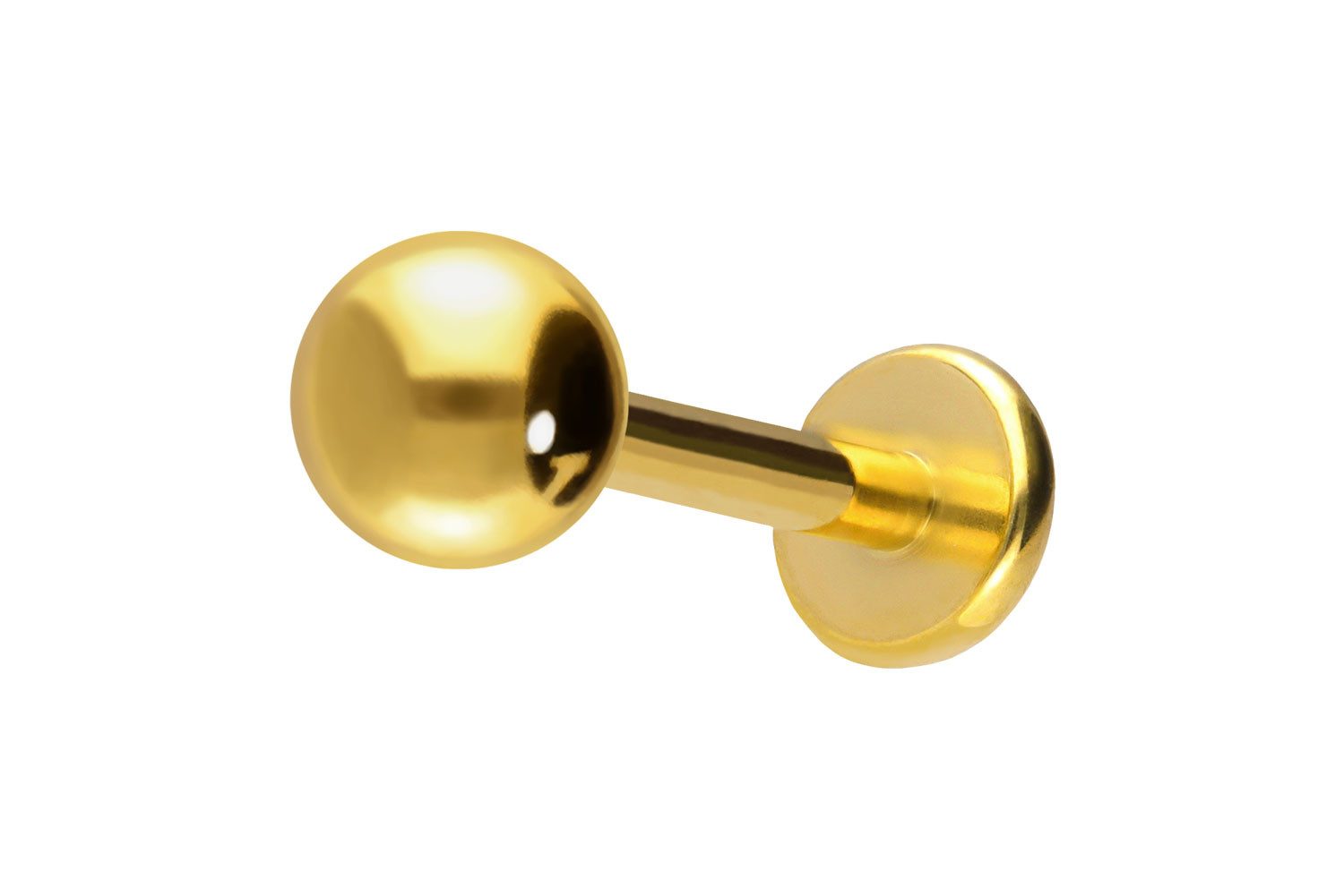 PIERCINGLINE Piercing-Set Titan Labret mit Push Fit (Labrets, 1-tlg)