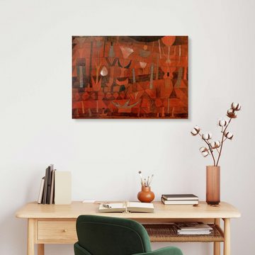 Posterlounge Acrylglasbild Paul Klee, Indischer Blumengarten, Malerei