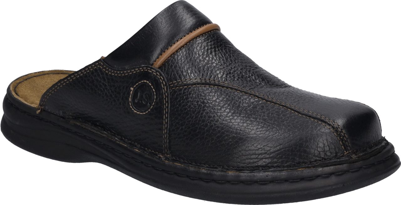 Josef Seibel KLAUS Sabot, Sommerschuh, Schlappen, Hausschuh, mit gepolsterter Lederinnensohle