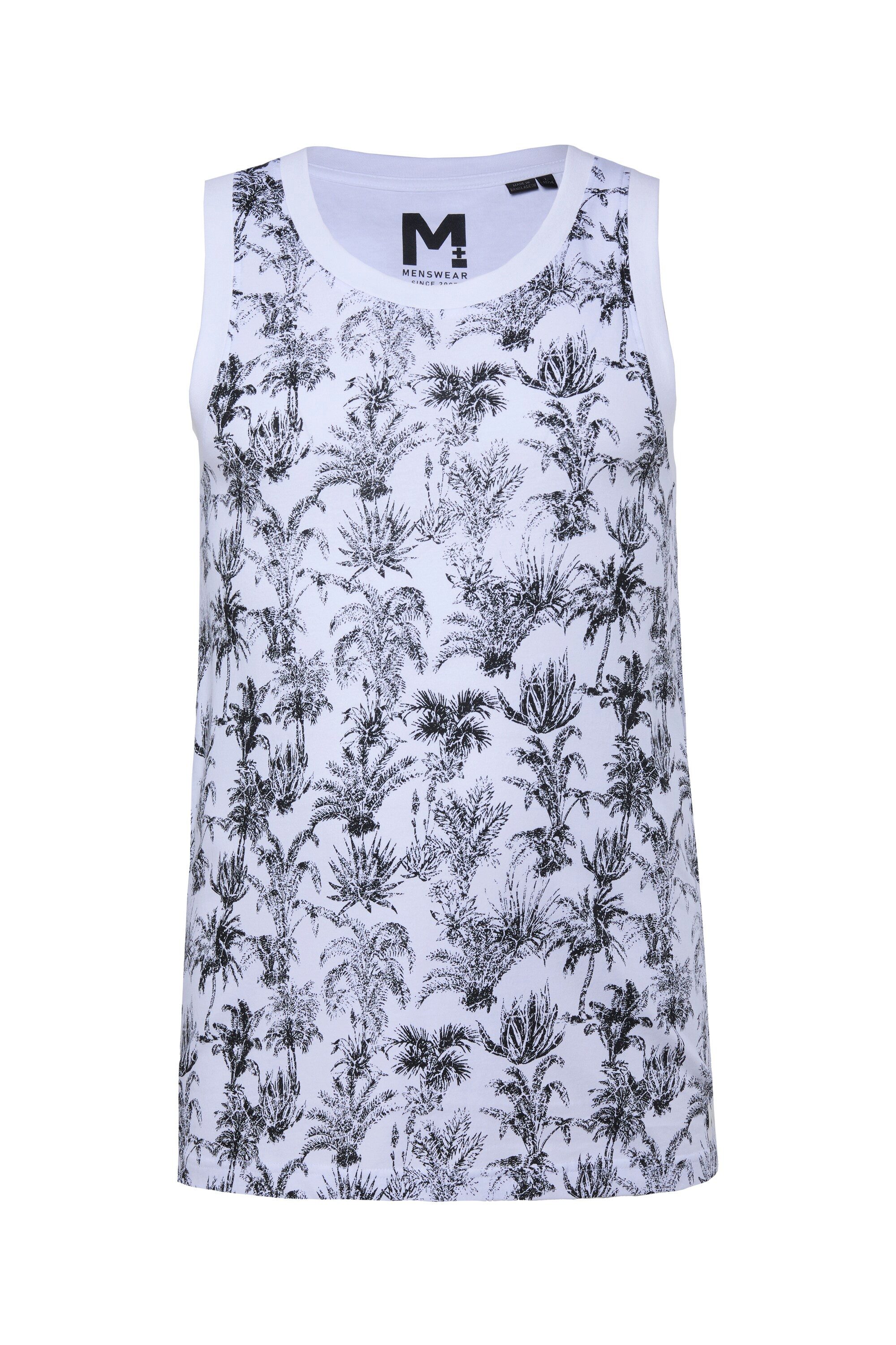 T-Shirt Tanktop Alloverprint bis 8 XL