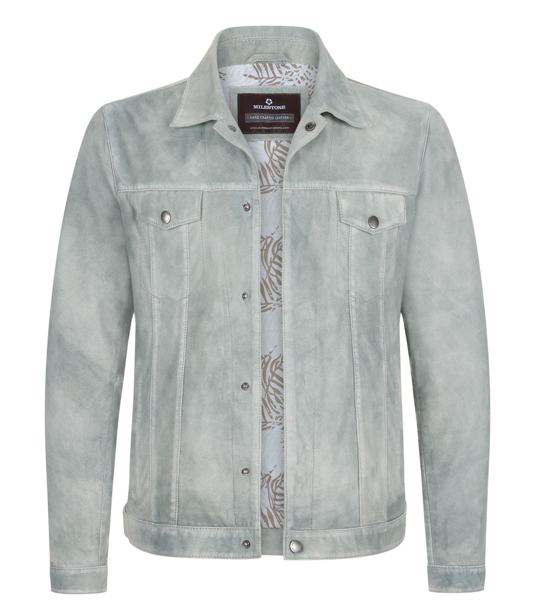 Milestone Lederjacke MSJuliano aus Ziegen Veloursleder günstig online kaufen