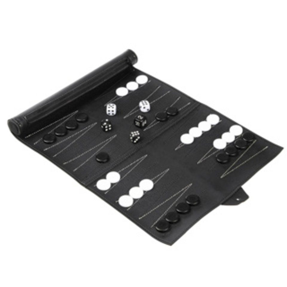 Haushalt International Spiel Reise Backgammon mit praktischer Tasche