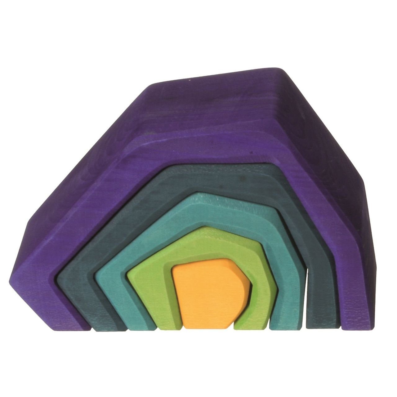 Die 4 Elemente Erde 5Teile Holzspielzeug Stapelsteine Spielbausteine